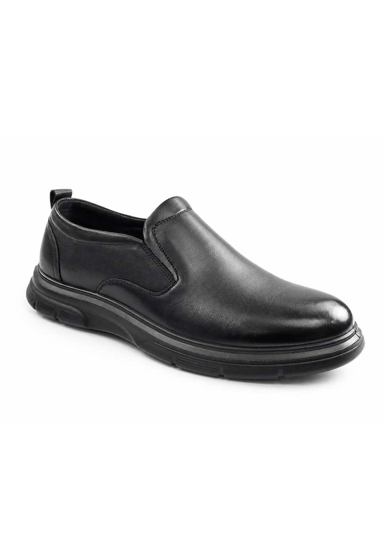 Pantofi barbati piele naturala BW25503 - Negru