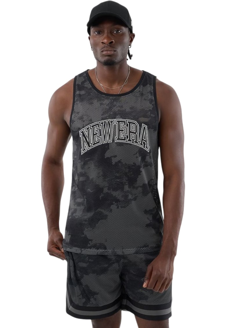 Maiou AOP Camo Mesh 61535 - Negru