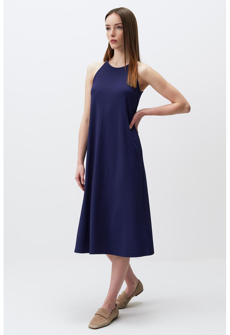 Rochie lejera - fara maneci - Bleumarin