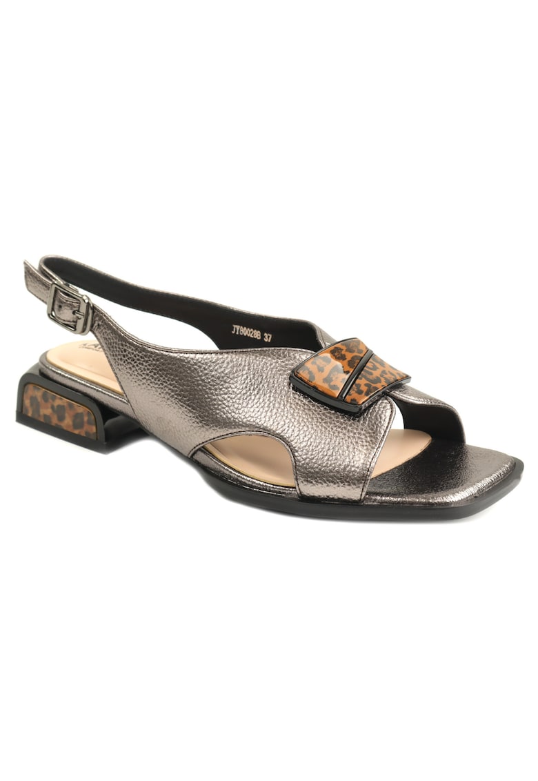 Sandale dama piele naturala JYJY80028B 17 N - Auriu