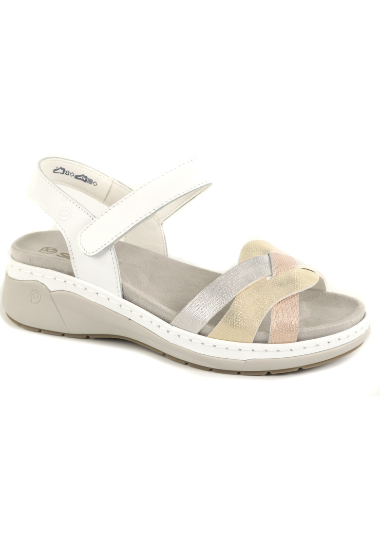 Sandale dama piele naturala SU18017T AZORES F3 N - Multicolor