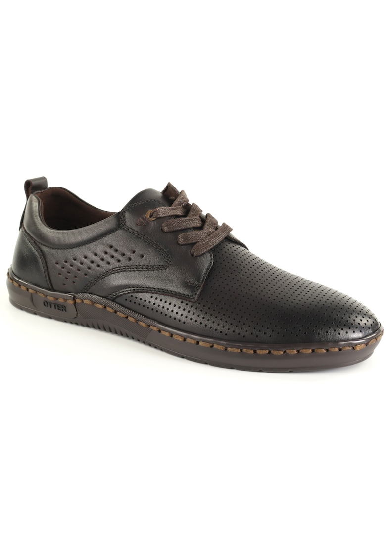 Pantofi barbati vara piele naturala 85DT80010B C4 N - Maro