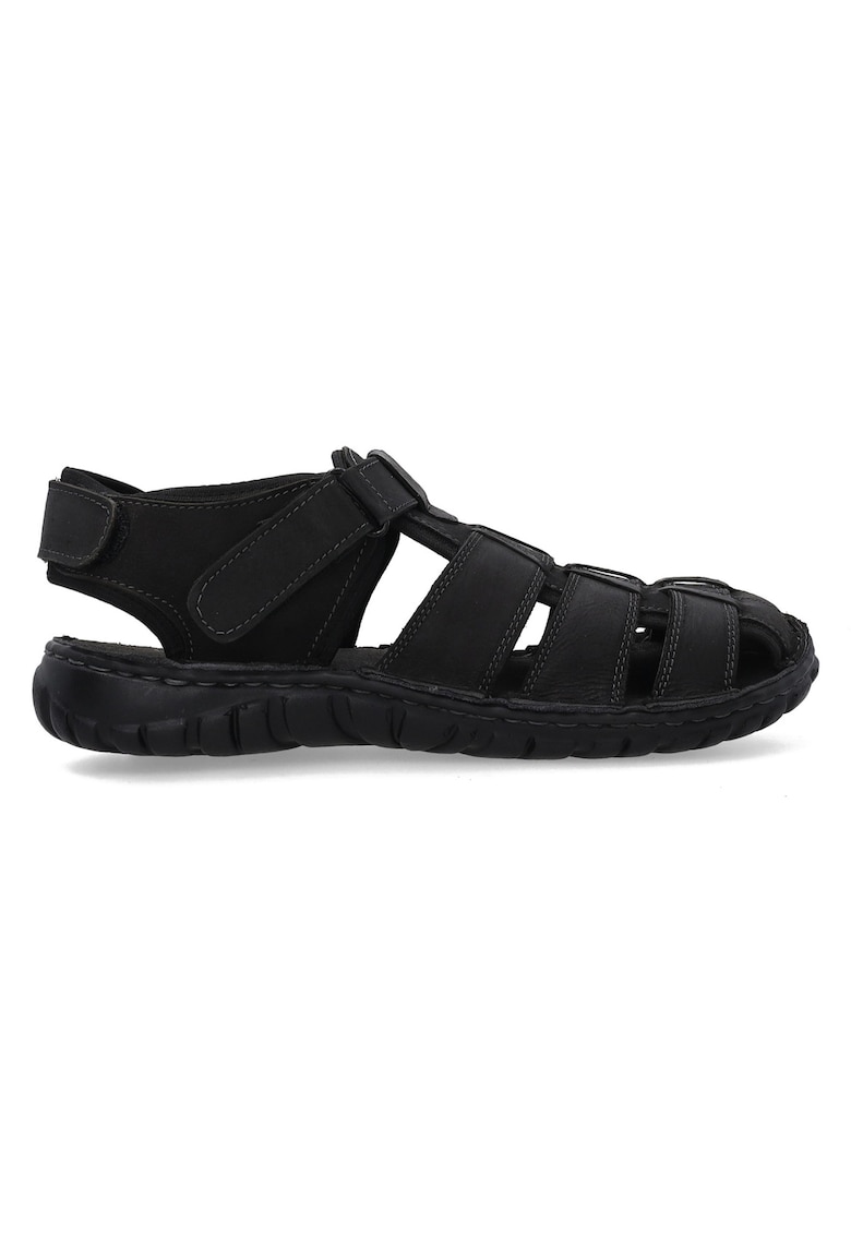 Sandale fisherman din piele nabuc
