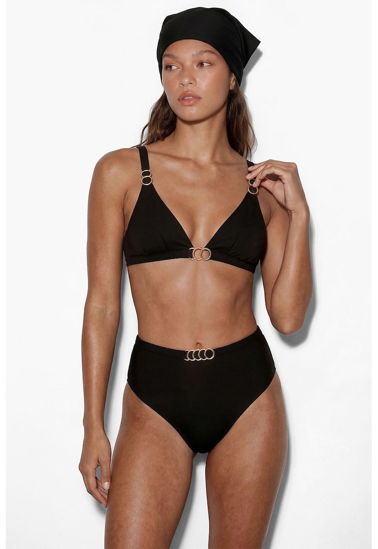 Slip uni - Auriu/Negru