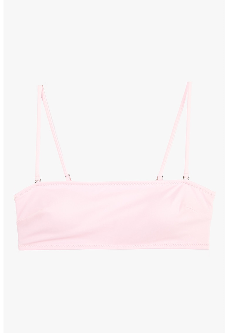 Bustiera uni - Roz pastel
