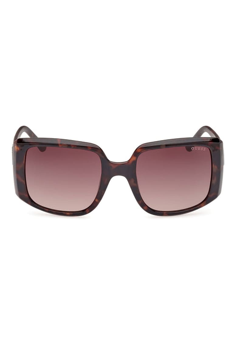 Ochelari de soare dama patrati - rama havana - lentile maro degrade - 53x21x135mm