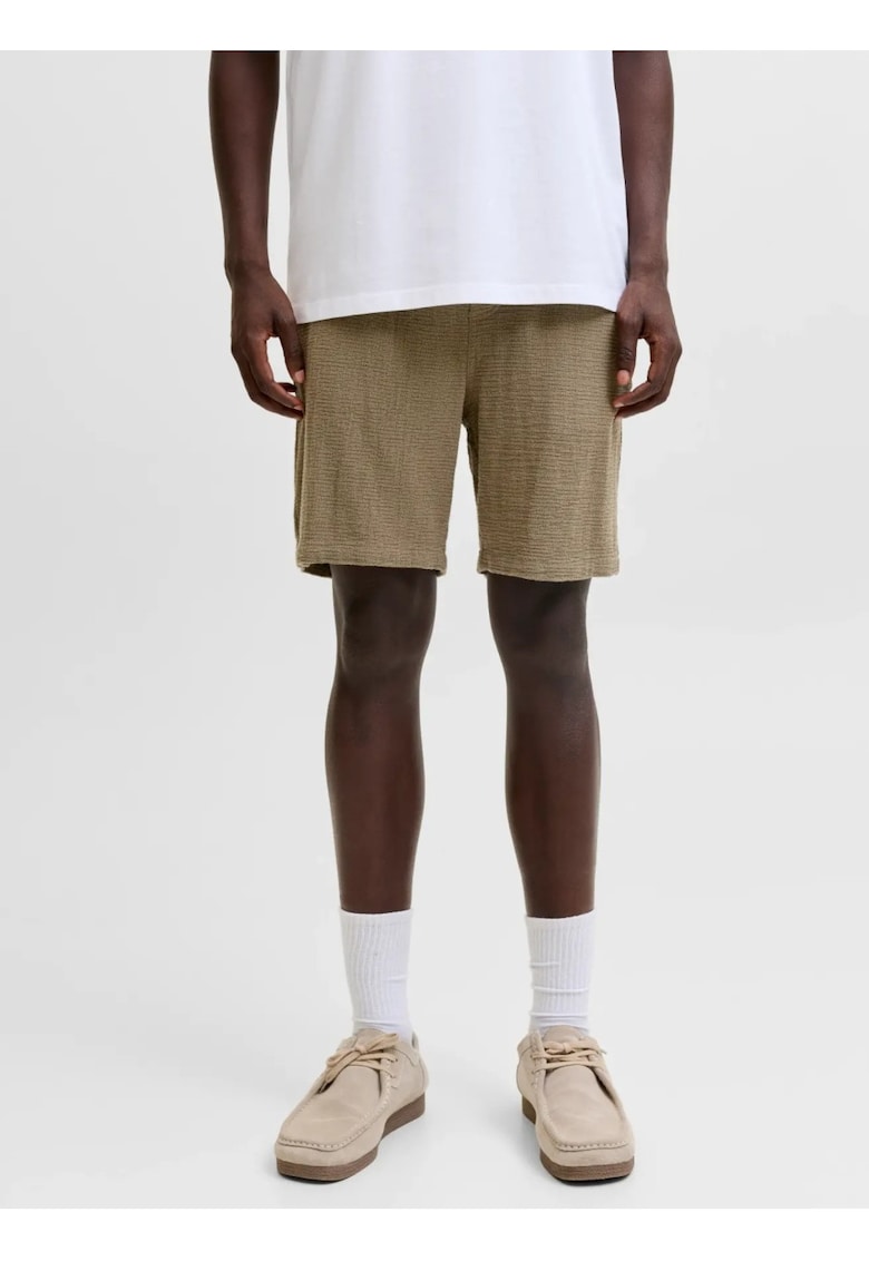 Pantaloni scurti barbati - JPSTJAIDEN COBA - Relaxed fit - Verde masliniu