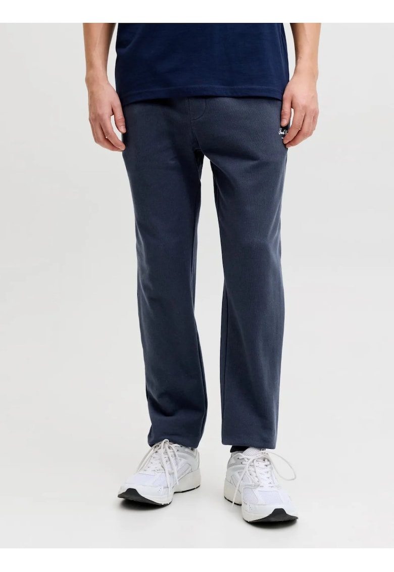 Pantaloni de trening barbati - JPSTGORDON ARCHIVE - Regular fit - Albastru
