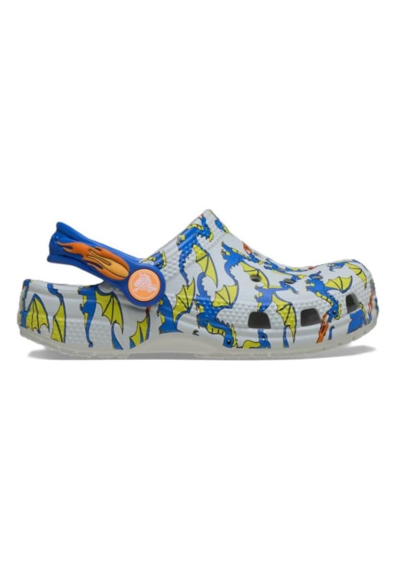Papuci Classic Dragon Graphic Clog T-212514-1FT