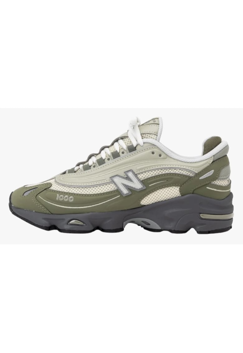 Pantofi sport unisex - 1000 Dark Olivine - Gri/Verde masliniu