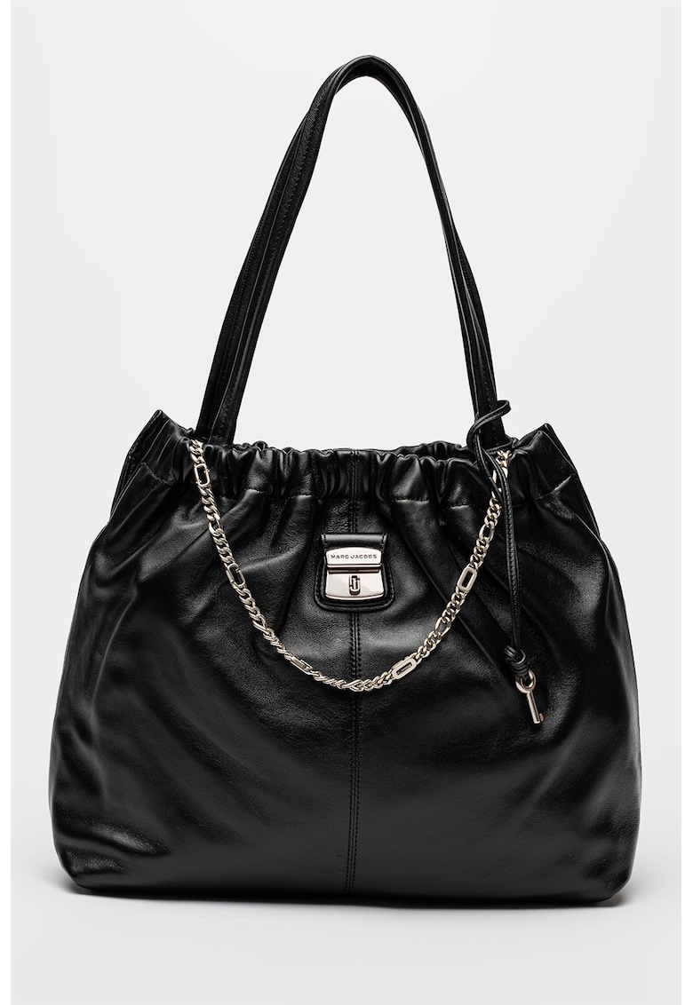 Geanta tote din piele The Cristina - Negru