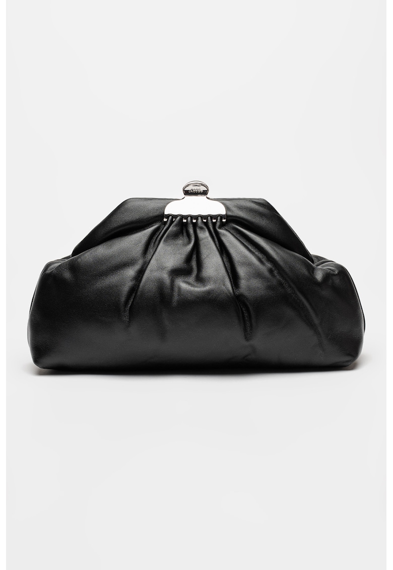 Geanta plic din piele The Glam - Negru