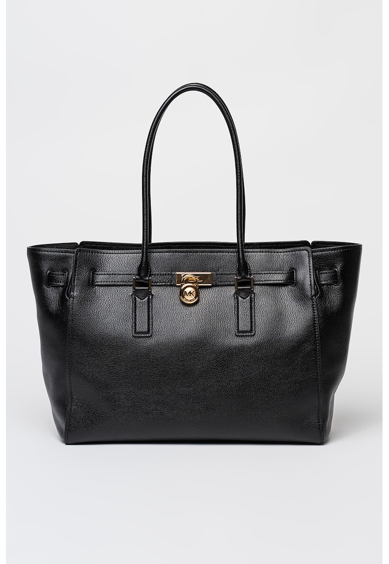 Geanta shopper din piele Hamiltone Moderne - Negru