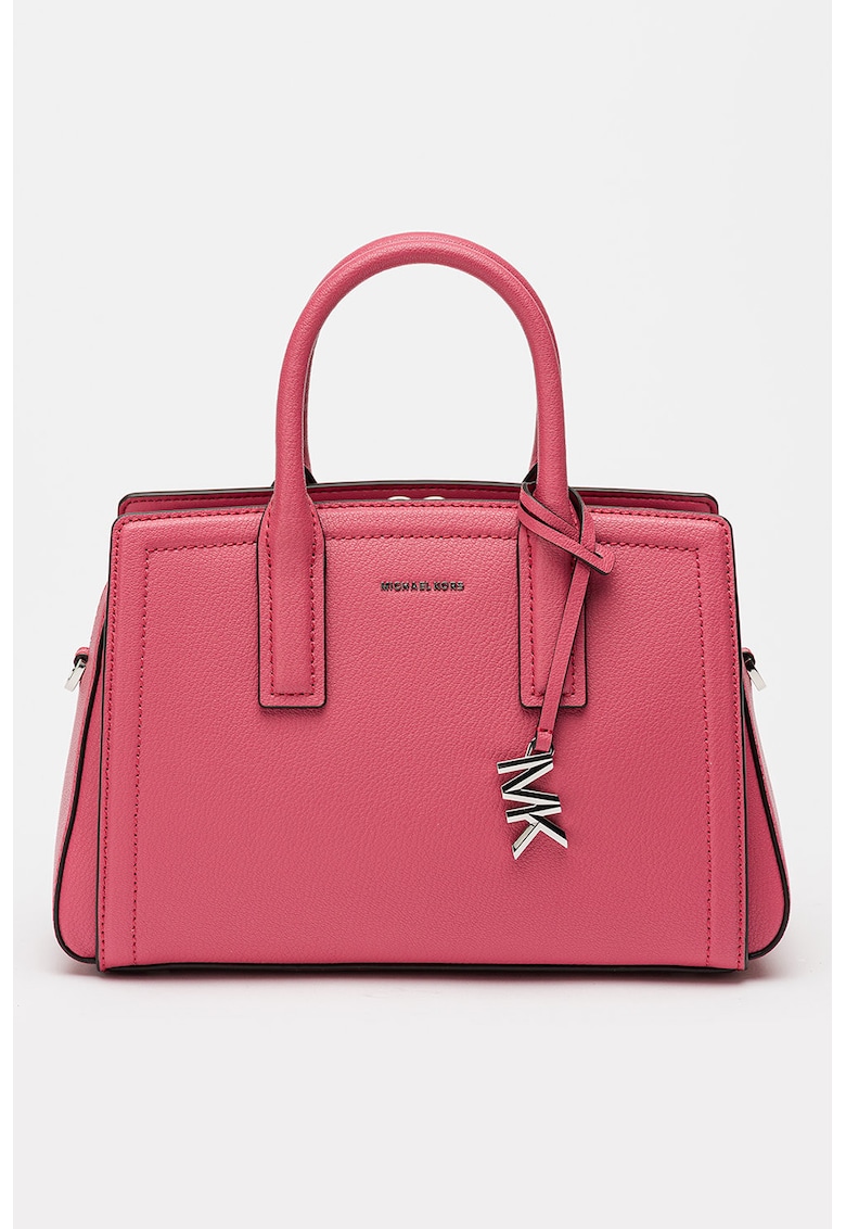 Geanta crossbody din piele Lailadwqfwq - Roz - 18.4x25.4x12