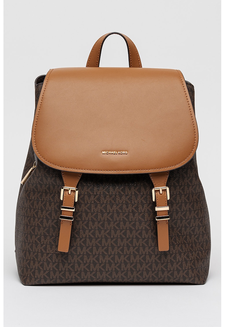 Rucsac cu model monograma Quinn - Maro