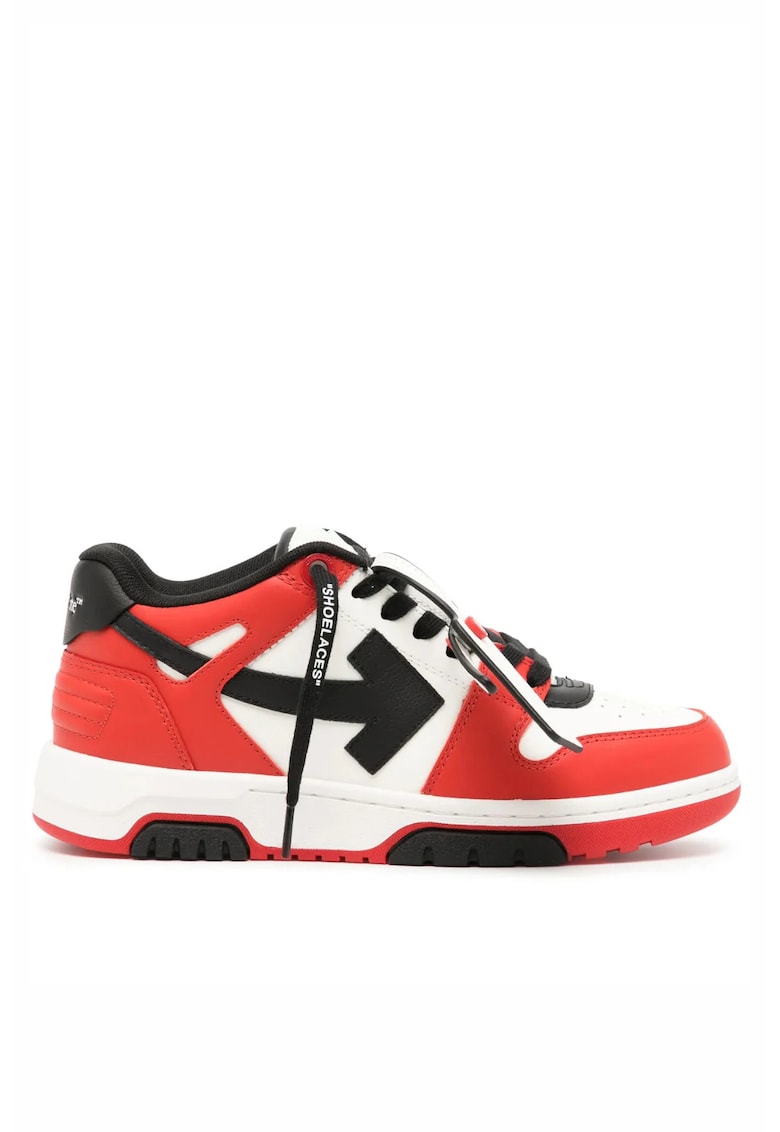 Sneakers barbati - Out Of Office - Rosu/Negru