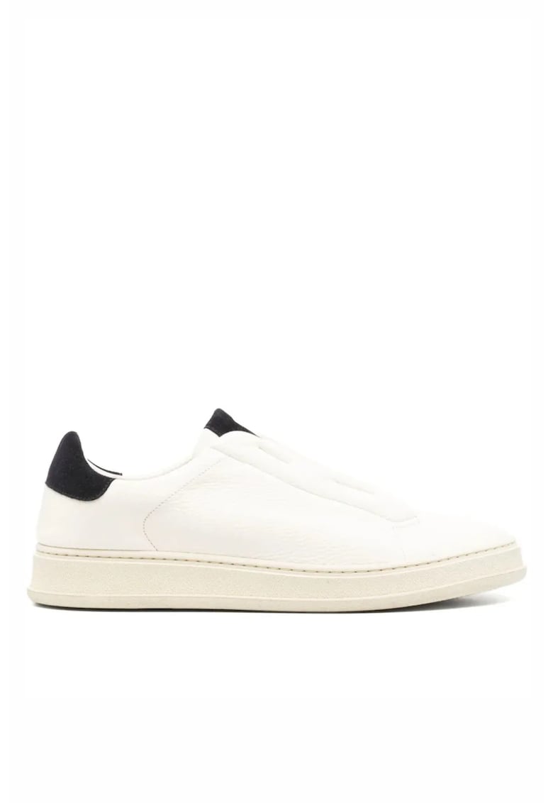 Sneakers barbati - Double Stitch - Alb