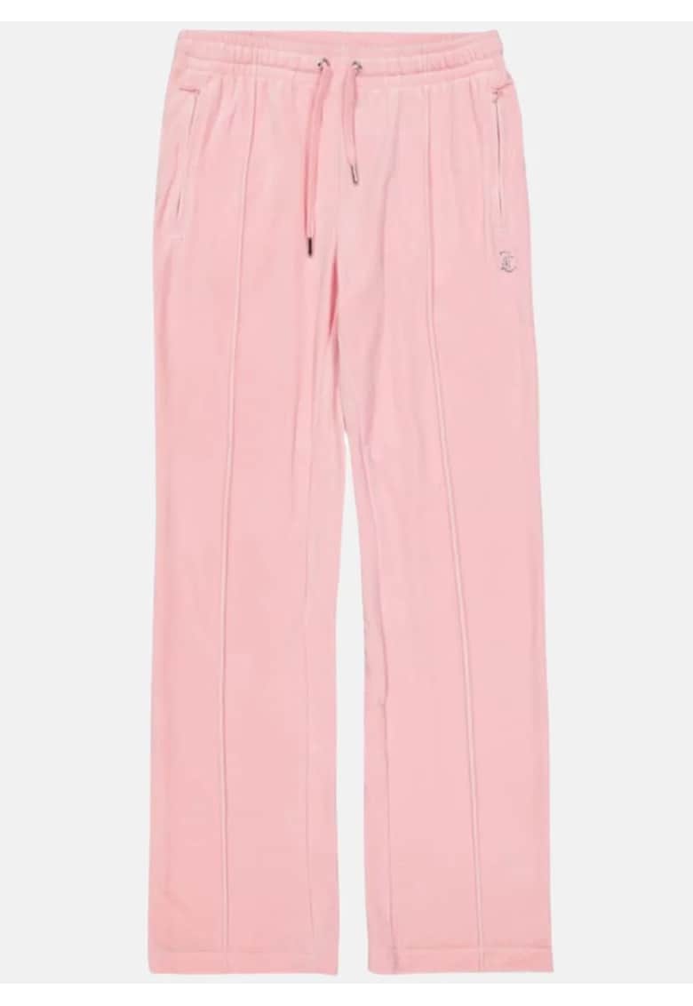 Pantaloni de trening cu aspect catifelat Tina