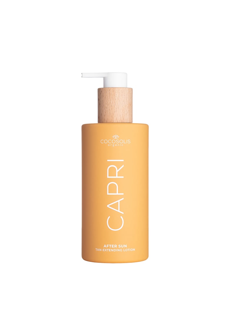 Lotiune dupa expunere la soare pentru prelungirea bronzului. Calmeaza - hidrateaza si prelungeste bronzul pana la 3 luni. CAPRI After Sun Tan-Extending Lotion - 250ml