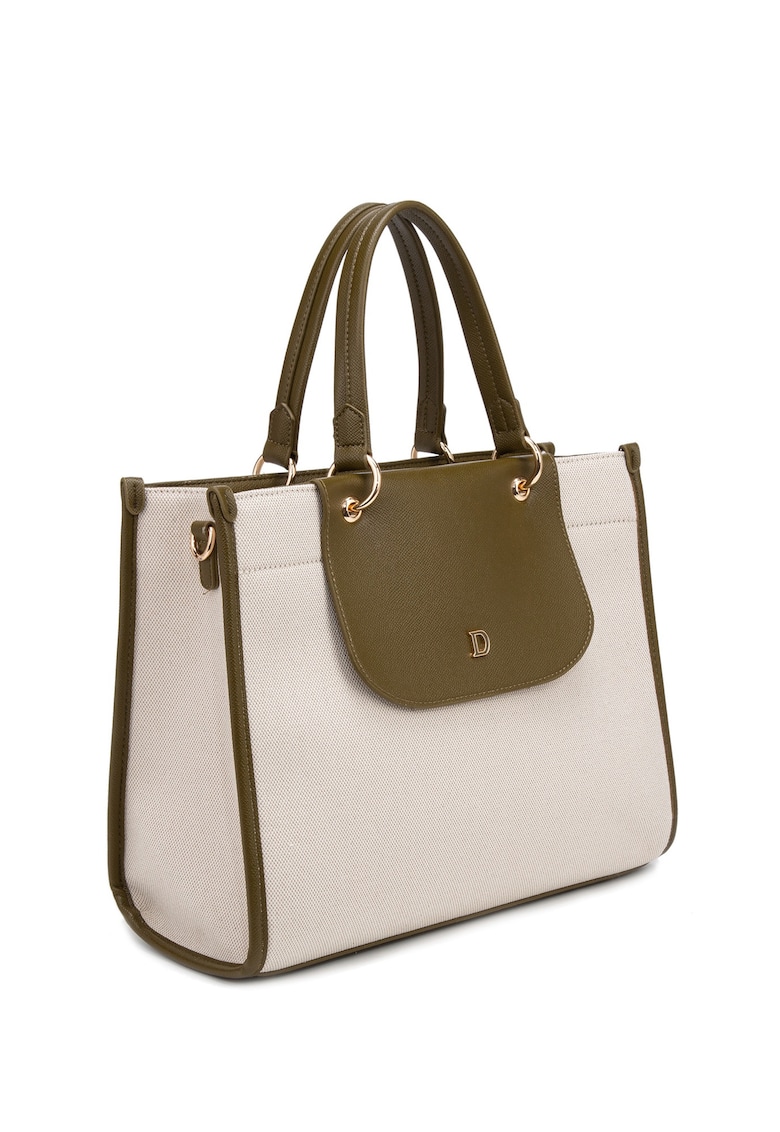 Geanta shopper Amara Nova - Verde masliniu