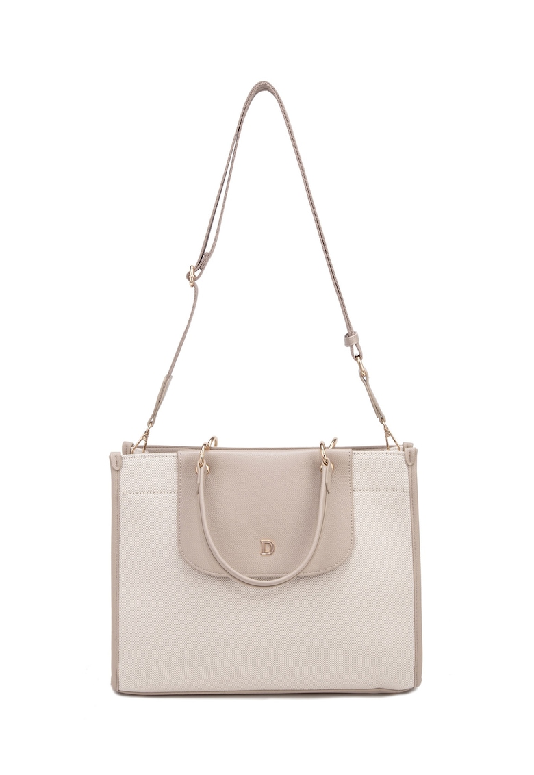 Geanta shopper Amara Nova - Maro taupe deschis
