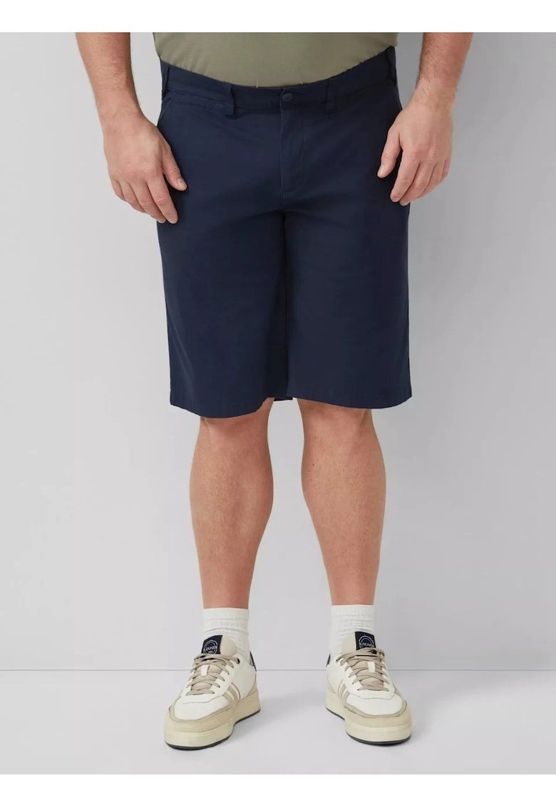 Big Sizes Pantaloni scurti chino - barbati big sizes - Detroit - Relaxed fit - Bleumarin inchis