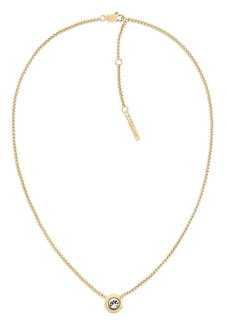 Colier si cubic zirconia 35000770 - Auriu