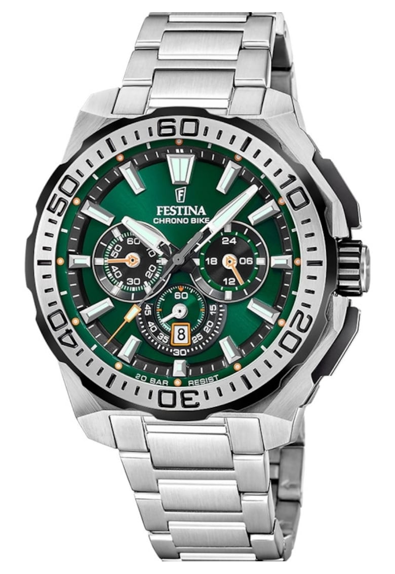 Ceas barbatesc F20724/3 Quartz Argintiu