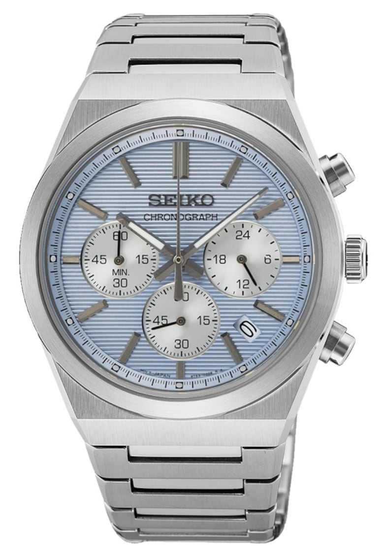Ceas barbatesc SSB459P1 Quartz Argintiu