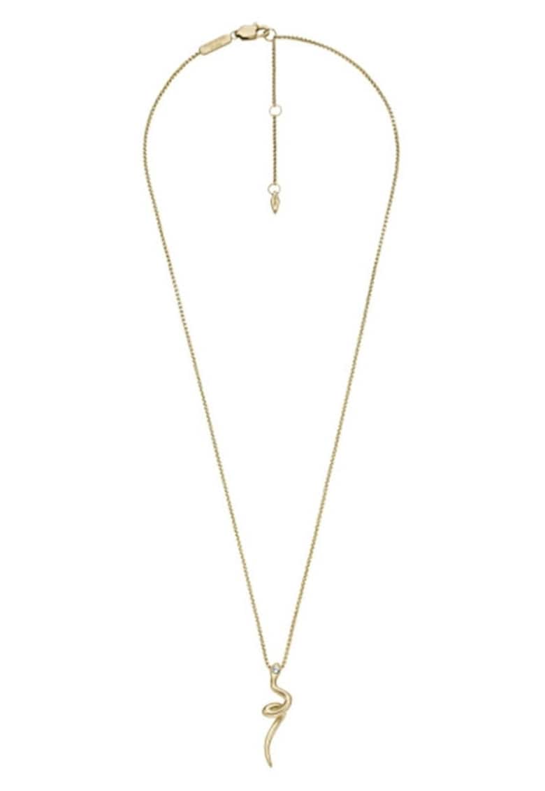 Colier sarpe cu cubic zirconia JOF01133710 - Auriu
