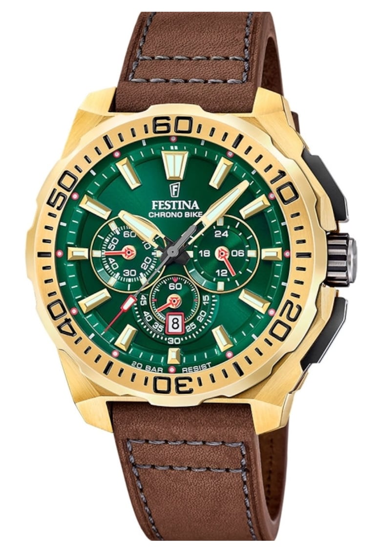 Ceas barbatesc F20728/2 Quartz Maro