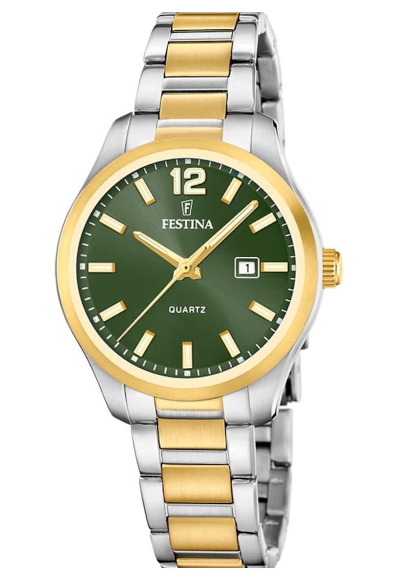 Ceas dama F20739/4 Quartz Argintiu - Auriu