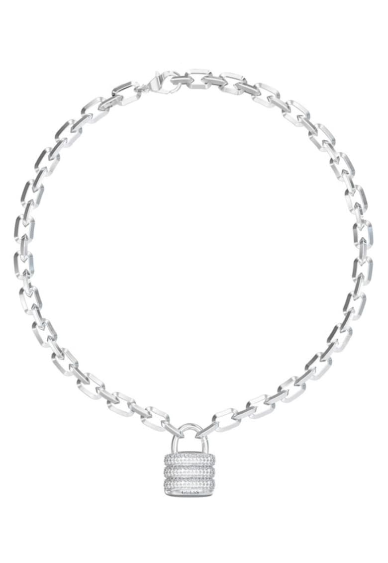 Colier My Secret cu cristale JUBN05415JWRHT-U - Argintiu