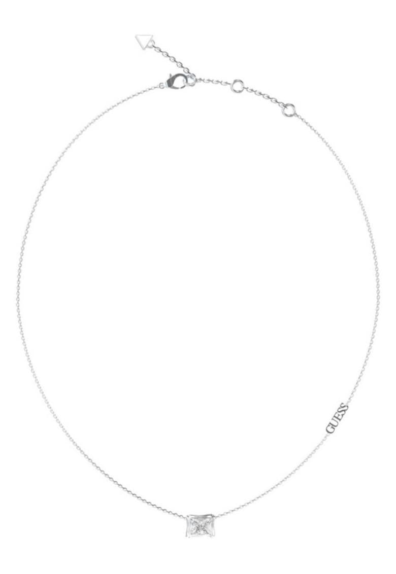 Colier Bamboo cu cristale JUBN05252JWRHT-U - Argintiu