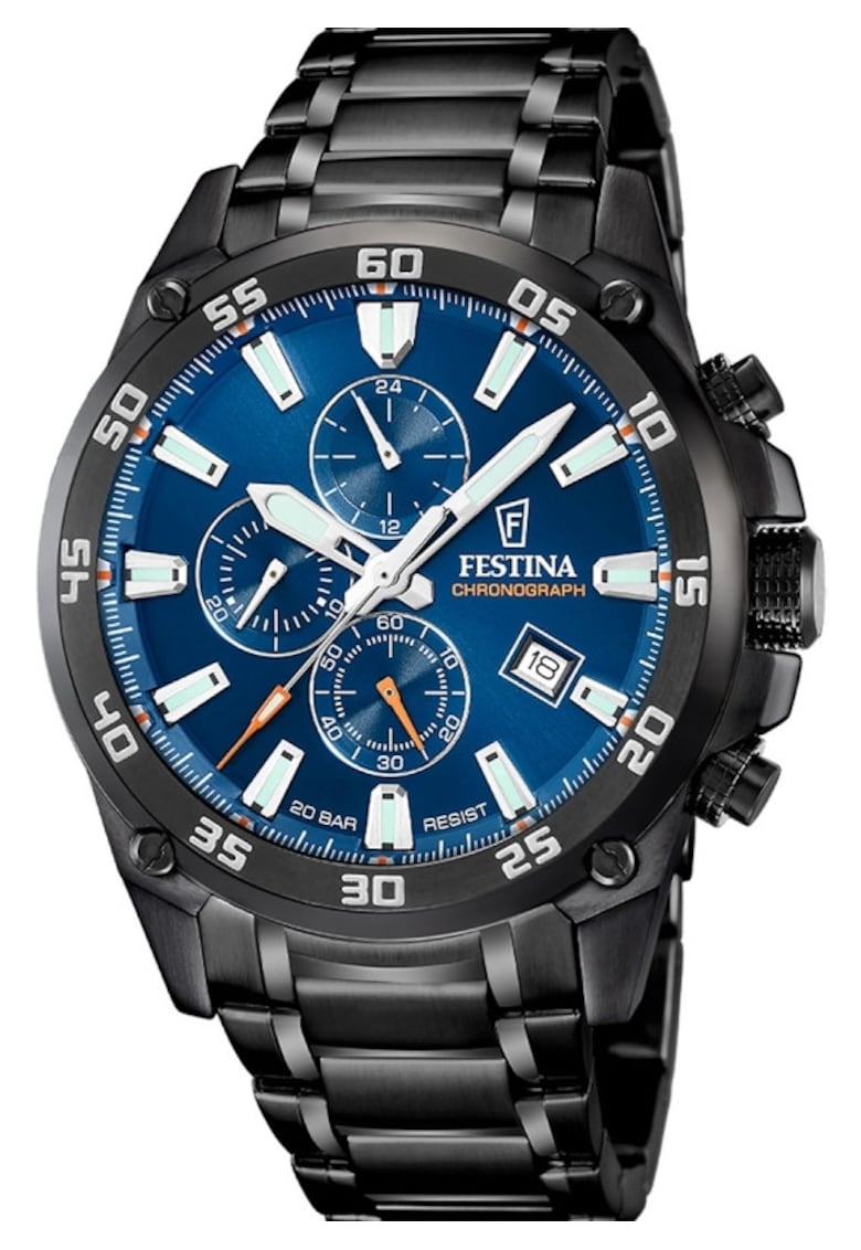 Ceas barbatesc F20735/1 Quartz Negru
