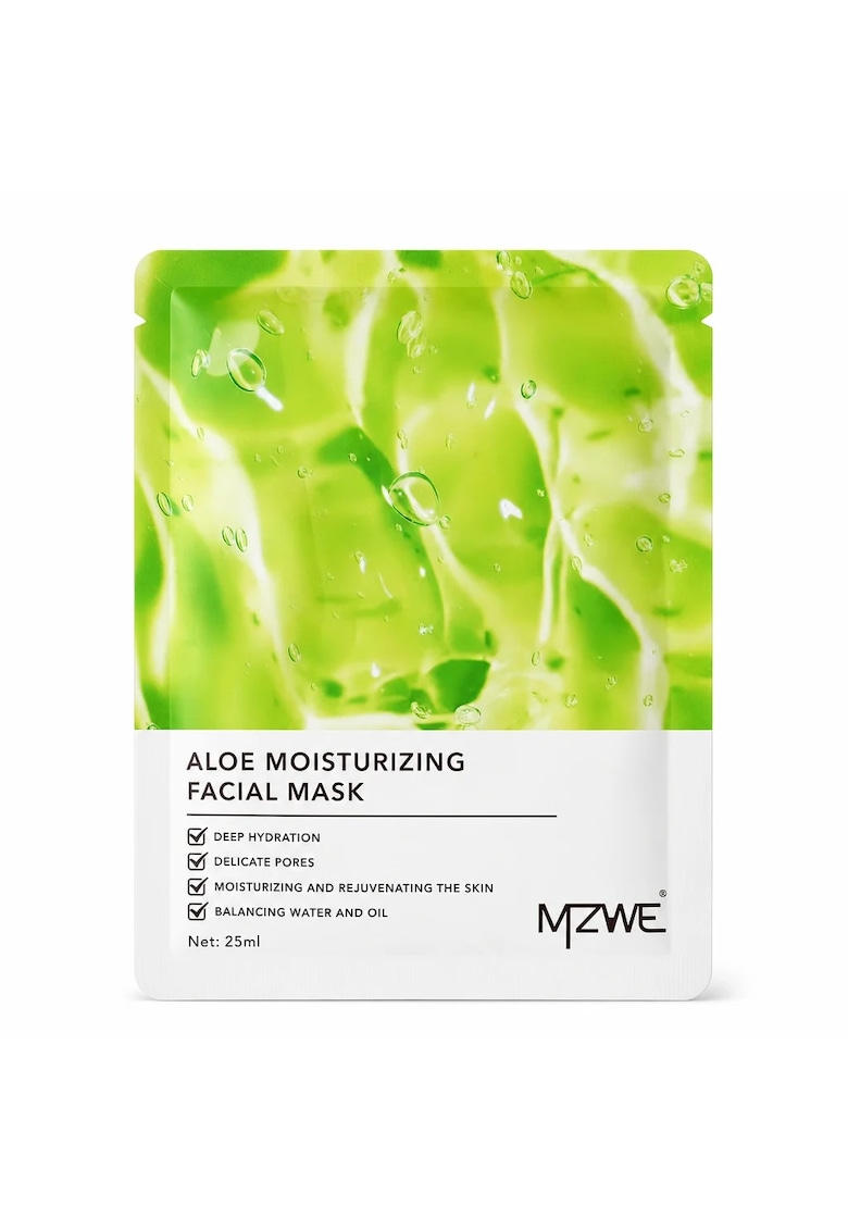 Masca de fata tip servetel cu Extract de Aloe Vera - Hidratare si Calmare - 25ml