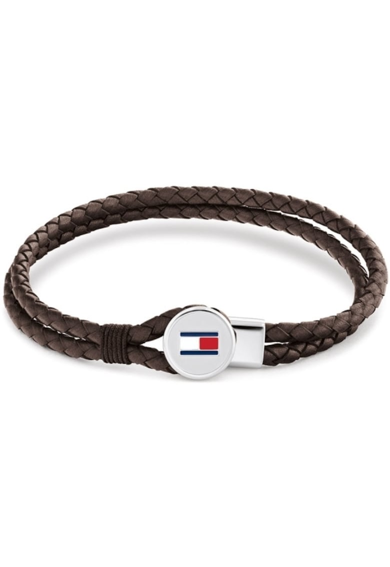 Bratara Men’s Collection din piele 2790655 - Argintiu - Maro