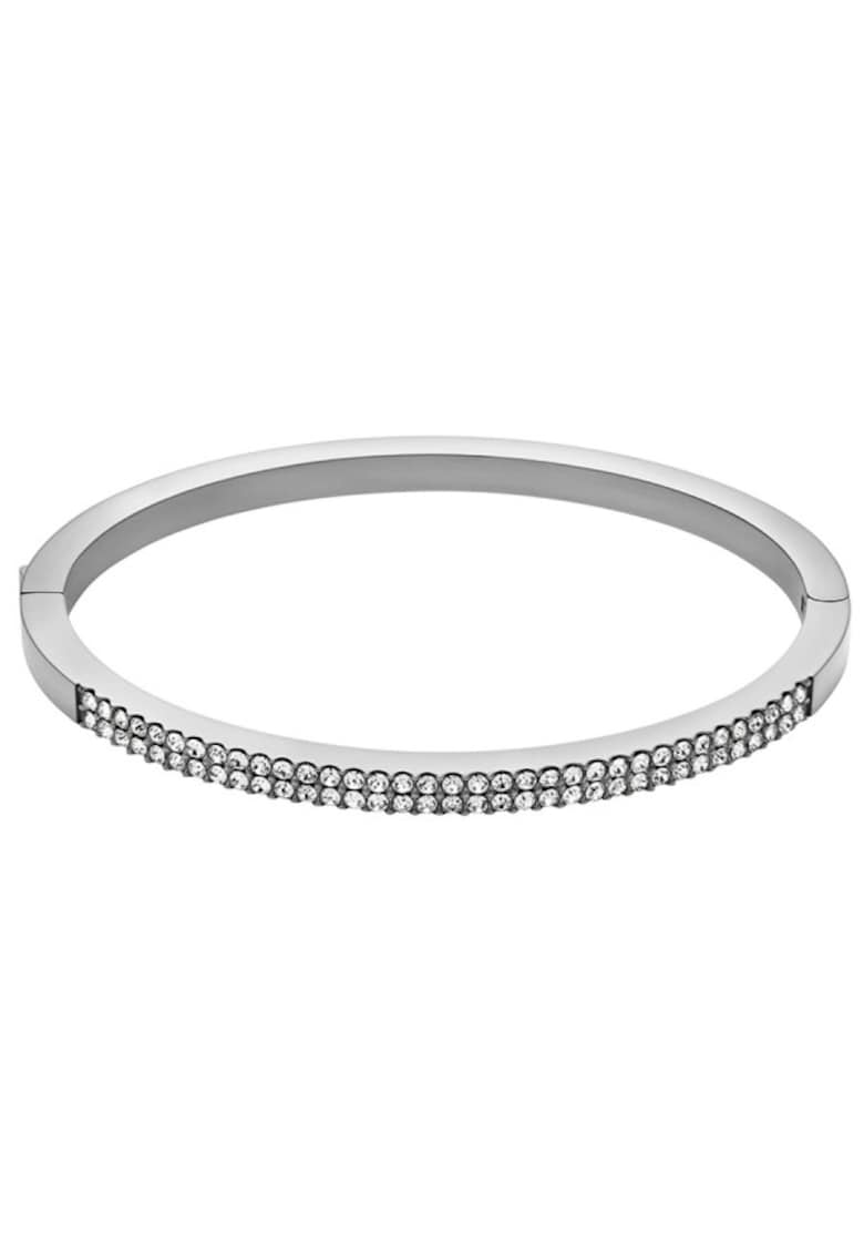 Bratara Ellis fixa cu cubic zirconia JF04863040 - Argintiu