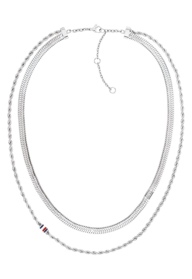 Colier Woman’s Collection dublu 2780979 - Argintiu