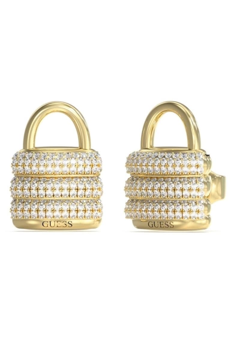Cercei My Secret stud cu cristale JUBE05419JWYGT-U - Auriu