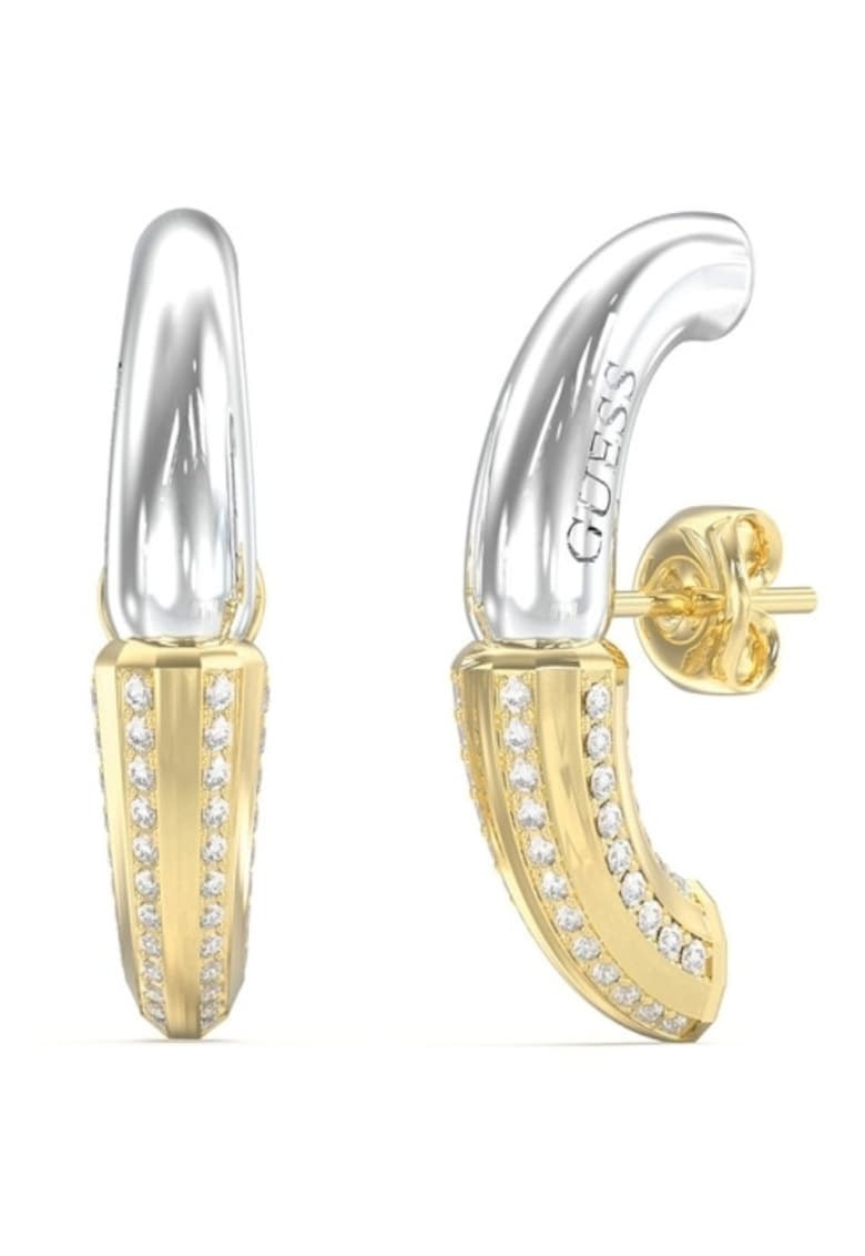 Cercei Majorelle stud lung cu cristale JUBE05369JWYGRHT-U - Auriu - Argintiu