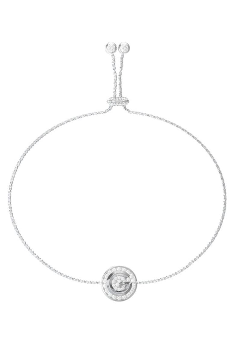 Bratara G Crystal reglabila cu cristale JUBB05447JWRHT-U - Argintiu