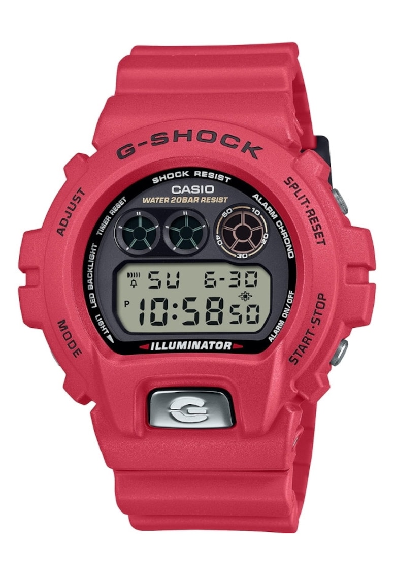Ceas barbatesc DW-6900TR-4ER Quartz Rosu