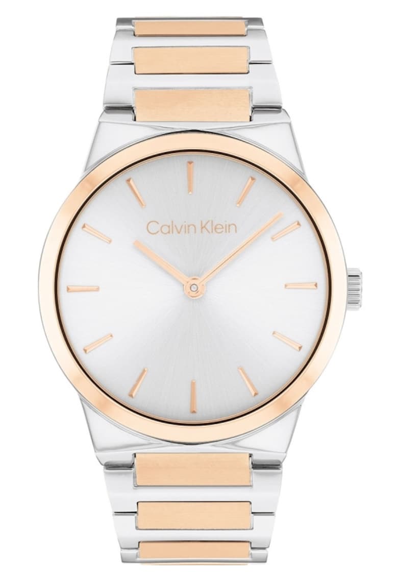Ceas dama 25100083 Quartz Argintiu - Rose gold