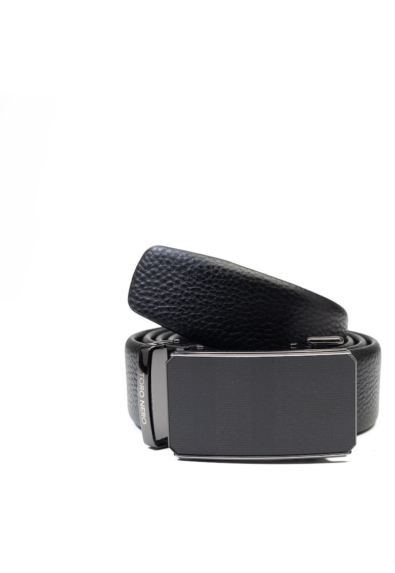 Curea piele barbati - negru - Sing - 115 cm