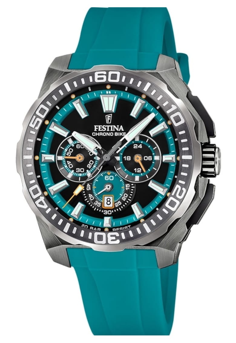 Ceas barbatesc F20725/6 Quartz Verde