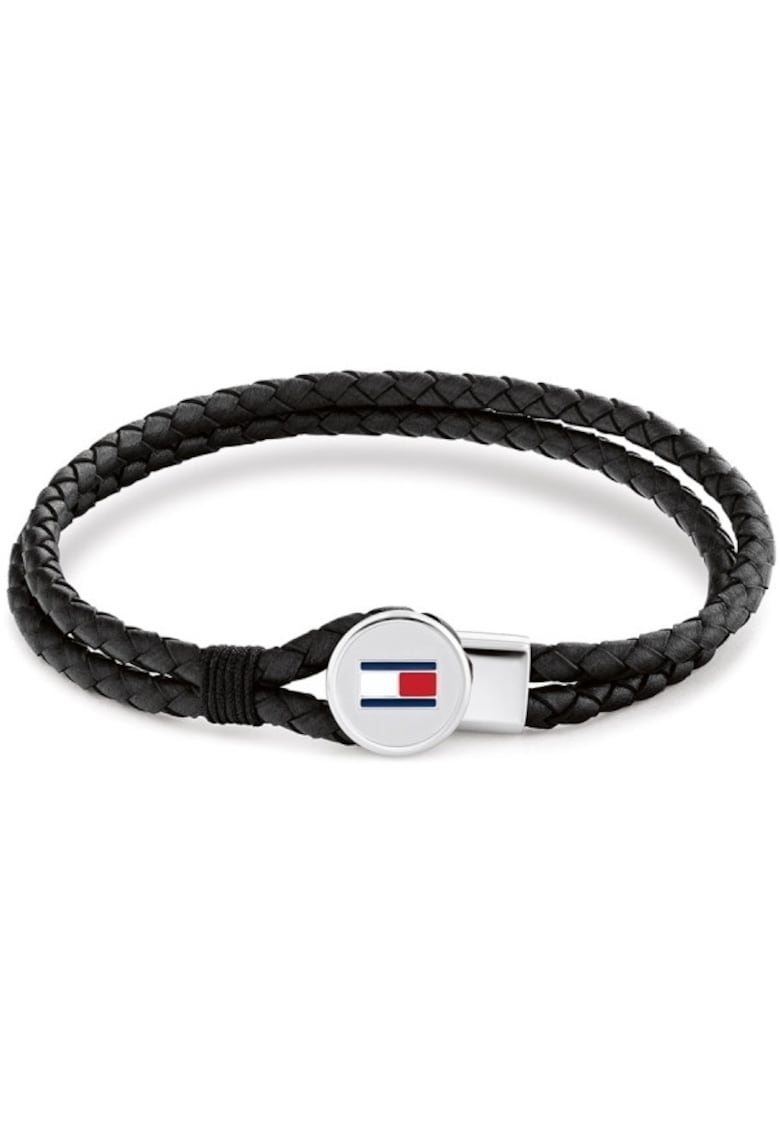 Bratara Men’s Collection din piele 2790654 - Argintiu - Negru