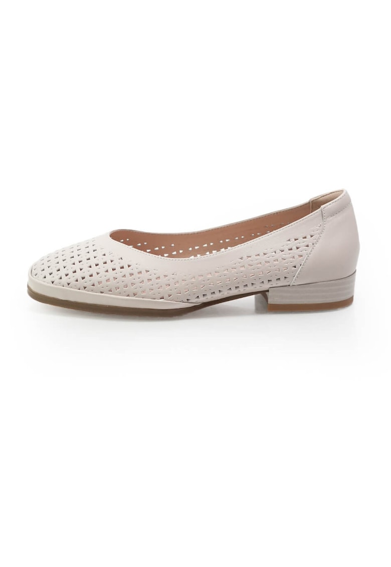 Pantofi 2601485 din piele naturala - Roz