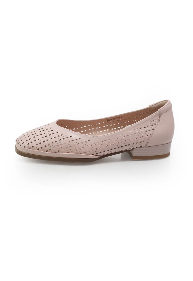 Pantofi 2601484 din piele naturala - Roz