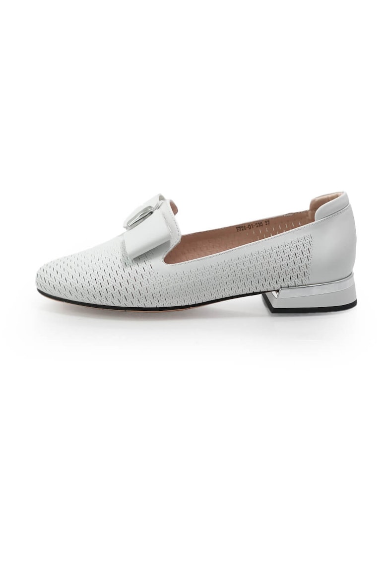 Pantofi Casual 2601530 din piele naturala Alb